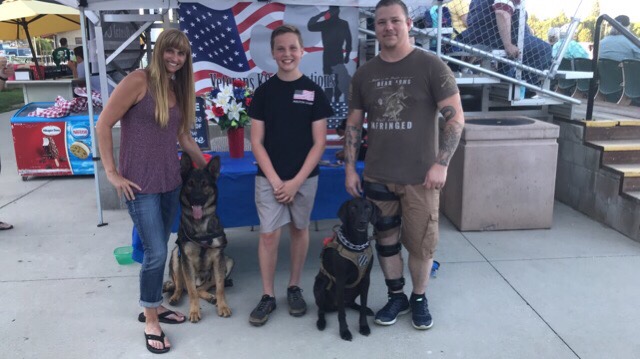 Colt 45s Support “Flags and Flowers” and “Veterans K9 Connections” at Season Opener