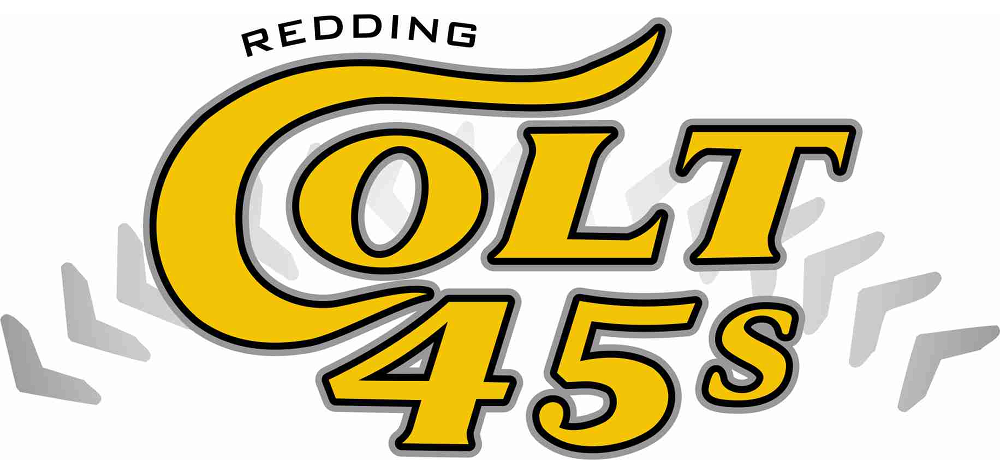Colt 45s Logo over baseball seams