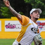 Right-handed pitcher Ivan Rodriguez delivers (versus TKB Baseball on 2024-06-02 courtesy of Bill Wagner).